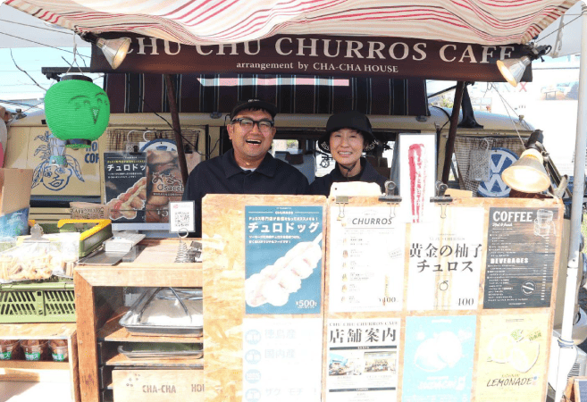 移動式cafe CHA-CHA号