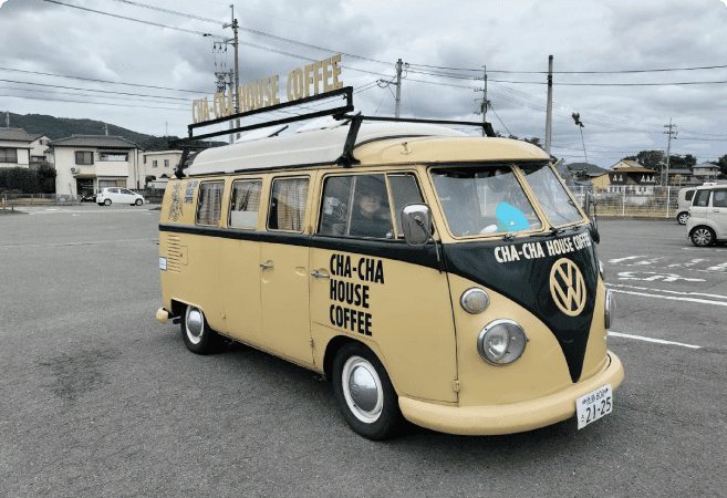 移動式cafe CHA-CHA号