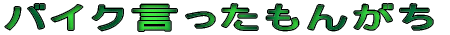 �o�C�N���������񂪂� 