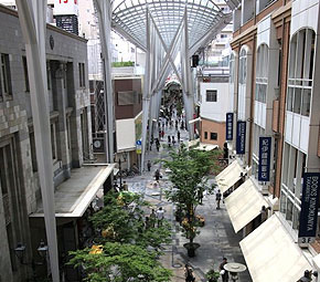 Takamatsu Marugame-machi Shopping Street